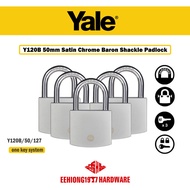 YALE Y120B/50/127/1 Y120B/50/127/2 Y120B/50/127/3 Y120B/50/127/4 Y120B/50/127/5 50MM Satin Chrome Bo