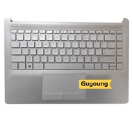 YJX Cover For HP 14-DF 14-DK 14-CF 14S-CR TPN-I130 340 G5 Laptop Palmrest Upper Case Top Housing US 