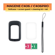 Silicone Softcase Package for MAGENE C406 / C406PRO + Screen Guard + Drop Protection Strap