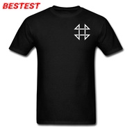 4444 Logo T Shirt for Men Team Tshirt 100% Cotton Summer/Fall T-Shirt Casual s Short Sleeve Coupons 