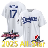 Men's 2025 All-Star Los Angeles Dodgers Shohei Ohtani Jersey White Home Baseball Jersey