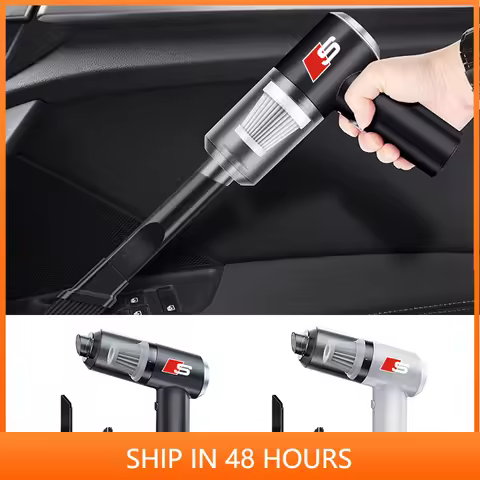 9000PA Car Vacuum Cleaner Portable Wireless Cleaner For Audi RS Quattro S Line S4 S3 A6 A1 A3 A5 A4 