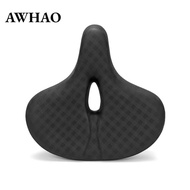 [AWHAO] Outdoor Gear Padded Two-Wheeler Ebony Bike Seat Two-Wheeler Seat Ergonomic