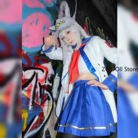 Anim Pretty Derby Oguri Cap Summer Sun Hat Ear Peaked Cap Cartoon Baseball Cap Props Cosplay Birthda