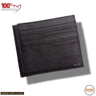 Super SLIM MEN'S WOMEN'S CARD WALLET 10 CARD SLOTS WITH STNK PAPER MONEY SLOT