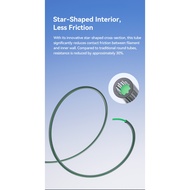 Upgraded Low-Resistance PTFE Tube– Star-Shaped Channel for Ultra-Smooth Flow, 30% Less Resistance, H