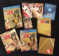 ☪𝓙𝓲𝓷𝓰 𝓢𝓱𝓸𝓹☪ 全新 PS4 《美國職業籃球 NBA 2K18 黃金傳奇珍藏版》 中文版 #全新遊戲片 #PS4遊戲片