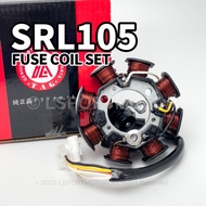 YAMAHA SRL105 FUSE COIL SET STARTER ASSY MAGNET COIL FIELD COIL STARTOR COIL LAGENDA105 LAGENDA SRL 