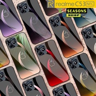 Latest Realme C53 NFC Softcase - Realme C53 Glass softcase - Realme C53 Glitter Glass softcase - Rea