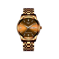 2023new automatic non-mechanical watch Swiss genuine watch men's business Korean version waterproof luminous calendar