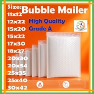 Bubble Mailer Grade A White Envelope Packing 11x19 12x22 15x20 16x22 17x30 18x27 20x30 20x34 25x35 2