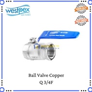 Westpex Q 3/4 F Ball Valve Westpex 3/4 Inch Ball Valve