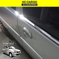 Perodua Kancil 3D Door lining chrome / Door belt moulding / Lining chrome tingkap / Sporty chrome wi