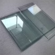 Self-adhesive glass set for aquarium, fish tank, computer grinding, size 35x25x25