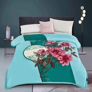 Heavy Warm Blanket Embossed Genuine Cross-Border Blanket Cloud Thickened Quilt 4kg Blanket Wedding D