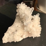 白水晶簇 白水晶花 白晶 水晶原礦 天然原石 水晶 quartz crystal