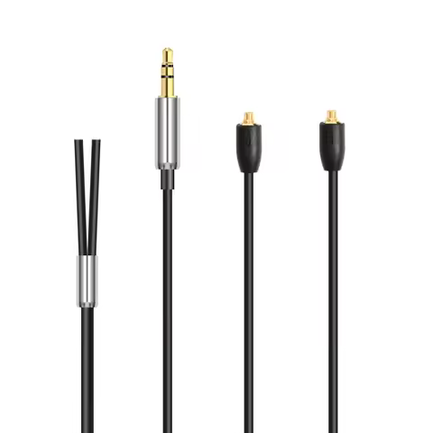 Replacement Headphone Cable MMCX 3.5mm For Shure SE215 SE315 SE425 SE535 SE846 NIAP/N3AP N30 N40 W40