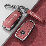 Suitable for Mercedes-Benz key cover E300L GLC GLE GLA GLS CLS AClass CClass car keychain car key co