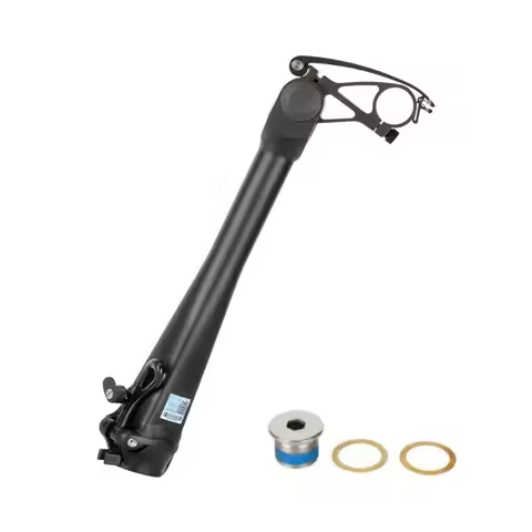 CNC Folding Bike Handlebar Stem Riser Fit Dahon SP8 412 Foldable Bicycle Adjustable Angles Small Whe