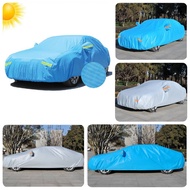 Sun UV Car Cover Outdoor Protection Resistant Dust Proof Sedan Compact Hatchback Subcompact SUV MPV 