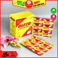 Viên Sủi Làm Hỗ trợ tiêu hoá Giảm đầy hơi khó tiêu và ợ chua DIZZO Effervescent Vị Cam (12 vỉ x 4 vi