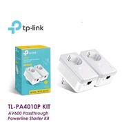 TP-LINK TL-PA4010PKIT AV500 Powerline Adaptor With AC Pass Through Starter Kit