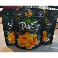 Potato chips salted egg, salted egg Potato chips, Potato chips