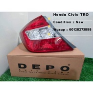 Honda Civic TRO - Rear Tail Lamp Lampu Belakang LH