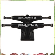 PUENTE 2Pcs 5Inch Aluminum Trucks Skateboard Truck Accessory Bridge Bracket Trucks Skateboard Longbo