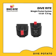 Dive Rite Weight Pocket 32lb / 20lb / 12lb / 4lb Scuba Diving Weight Pocket