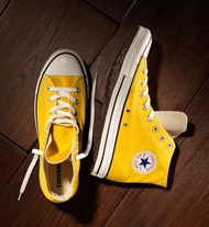 (BISA COD) Sepatu Converse90 ALL Star Sneakers Casual Pria dan Wanita ( Kuning ) HIGH TOP / TINGGI D