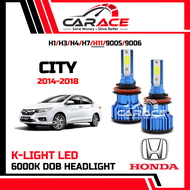 KLIGHT DOB LED Headlight 6000K 50W | H4 H11 | HONDA LED Car Headlight CIVIC CITY JAZZ Car LED Headli