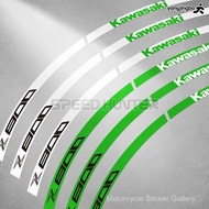 Z1000 Z900 Z800 Z250 Waterproof Reflective Wheel Sticker Wheel Rim Modification Sticker Unique Decal
