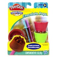 PLAY-DOH SWEETS CAFE CREATE PRETEND CHOCOLATE POPS ORIGINAL PLAY DOH