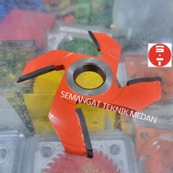 3166 MATA PISAU PROFIL ROUTER SPINDLE PANEL PINTU KAYU 6" 6 " BAWAH