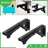 [Ababixa] 2x Under Desk Keyboard Tray Bracket Keyboard Bracket for Home Office