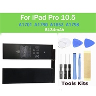 100%ต้นฉบับiPad Pro 10.5แบตเตอรี่ ใช้ได้กับ A1701 A1790 A1852 A1798แทนที่8134mAh รับประกันคุณภาพ 6 เ