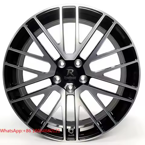 21 Inch 6061-T Aluminum Two-Piece Multi-Spoke Forged Wheels 5x114.3 5x130 High Performance Sports Ca