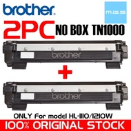 2UNIT Brother Original TN-1000 Toner HL-1110/ HL-1210W/ DCP-1510/ DCP-1610W TN1000