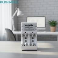 BERNARDO Rechargeable Battery Charger, Convertible Charger 2-Slot Design AA Battery Charger, Smart B