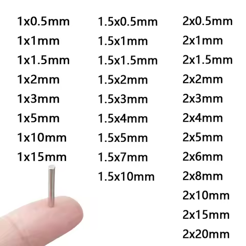 Round Micro Magnets 1x0.5 1x1 1x1.5 1x2 1x3 1x5 1x10 1.5x0.5 1.5x1 1.5x1.5 1.5x2 1.5x10 2x10 2x15 2x