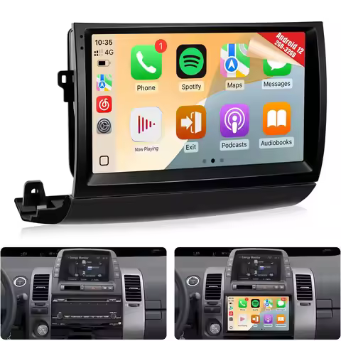 9inch 8Core Android 12 Car Radio for Toyota Prius (Fit-J.B.L) 2004 2005 2006 2007 2008 2009 Stereo w