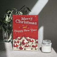 聖誕小屋 創意數字油畫 【獨家聖誕】