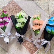 Qingmingming Festival Bouquet Tomb Sweeping Sacrificial Finished Products Holding Flowers Fake Flowe