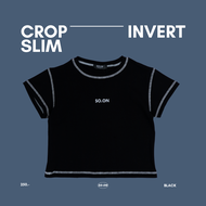 SO.ON เสื้อ Crop Slim รุ่น Invert