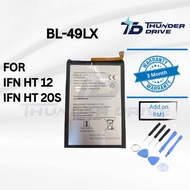 Thunder Drive Battery Compatible For IFN HT 12 HT 20S BL-49LX