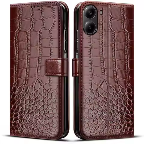 Flip Wallet Leather Case For Xiaomi Poco X7 Pro 5G Poco X 7 PocoX7 M7 Pro 5G Card Holder Stand Cover
