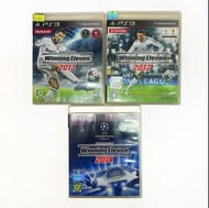 PS3 Winning Eleven 2012/2013/2014 中英文版 套裝 合輯PlayStation game 中古 懷舊 日版 電視遊戲
