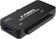 X-MEDIA XM-UB2235S USB 2.0 to IDE/SATA External Hard Disk Reader/Adapter - Fit 2.5/3.5-Inch Hard Dis