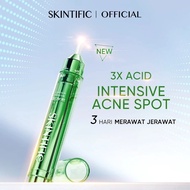 SKINTIFIC - 3X Acid Intensive Acne Spot | Acne Gel Cleanser | Anti-Acne Gel moisturizer